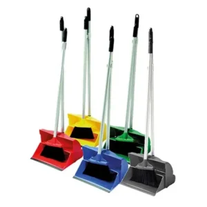 Long Handled Dustpan & Brush Set - Each