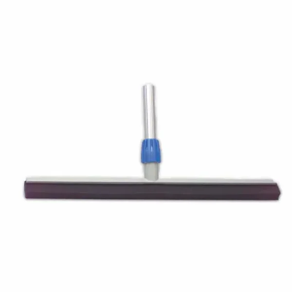 Double Blade (55cm / 22") Plastic Floor Squeegee & Handle